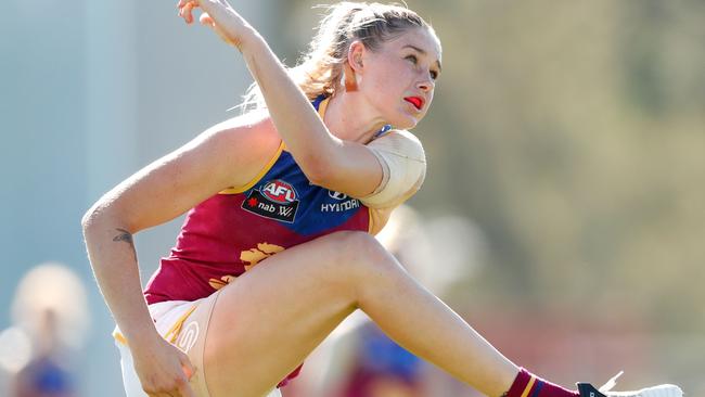 Tayla Harris in action for Brisbane. Picture: Getty Images