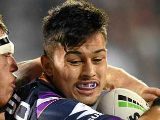 Tino Fa'Asuamaleaui in action for the Storm. Picture: Robb Cox NRL Photos