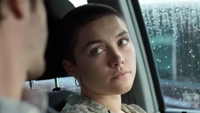 Florence Pugh shaved her head for her new movie We Live In Time.