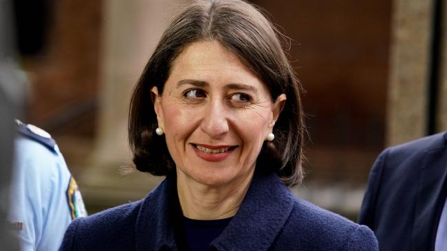 Gladys Berejiklian knew the cries to promote the city’s events more effectively had merit and she contemplated what to do. Picture: AAP Image/Ben Rushton