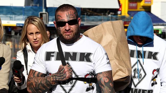  Members of the Fink Motorcycle club handed themselves into police this morning over an incident during the Cooly Rock's On weekend. (June 2013.)