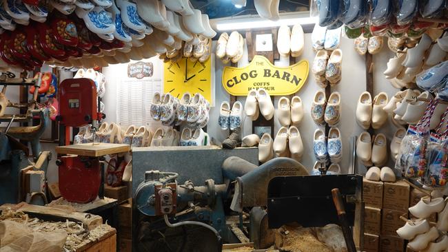 Regular clog making demonstrations are a highlight. Picture: Chris Knight