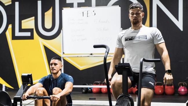 Cristian Cordova and Clayton Karaka of True Exercise Science. Picture: Supplied.