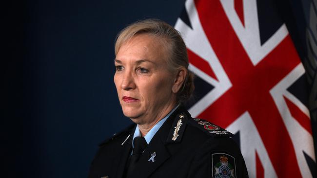 Former Queensland police commissioner Katarina Carroll stood down from the top job on March 1. Picture: Dan Peled / NCA NewsWire