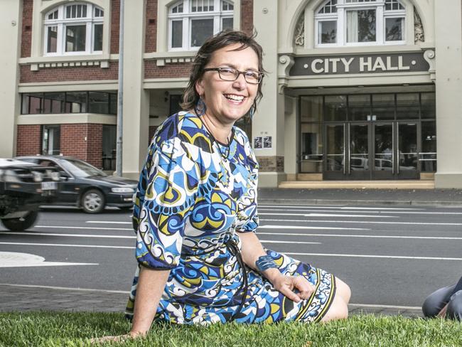 Deputy Lord Mayor Helen Burnet has been on council for 17 years and is hoping to keep her deputy mayor job. Ms Burnet runs with the Greens. Photograph Eddie Safarik