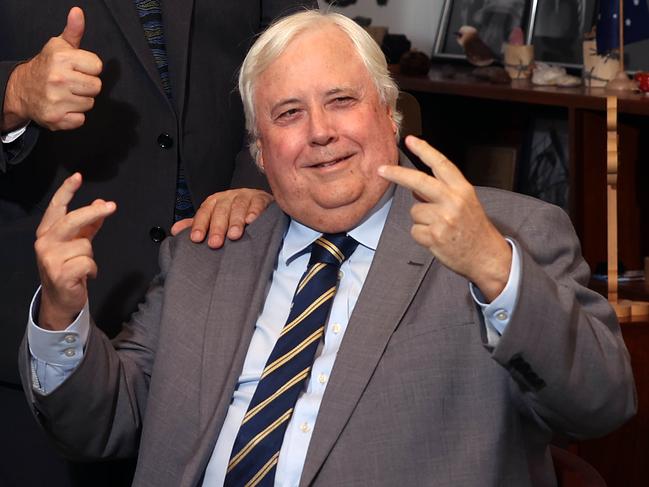 Clive Palmer was the first to launch defamation action in the dispute. Picture: Gary Ramage / NCA NewsWire
