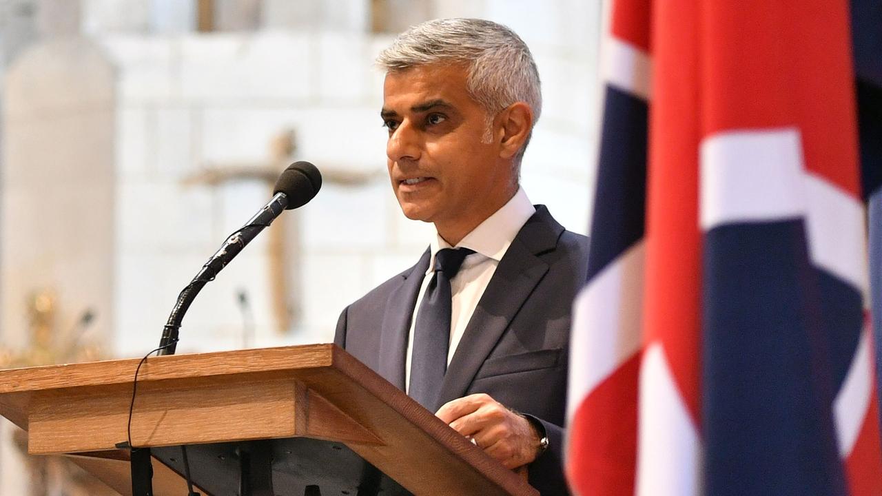 Mayor of London Sadiq Khan announced the change. / AFP PHOTO / POOL / Dominic Lipinski