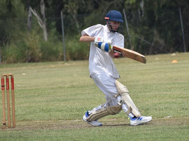 Action at Rockhampton Cricketâ€™s Country Carnival on January 25, 2025.