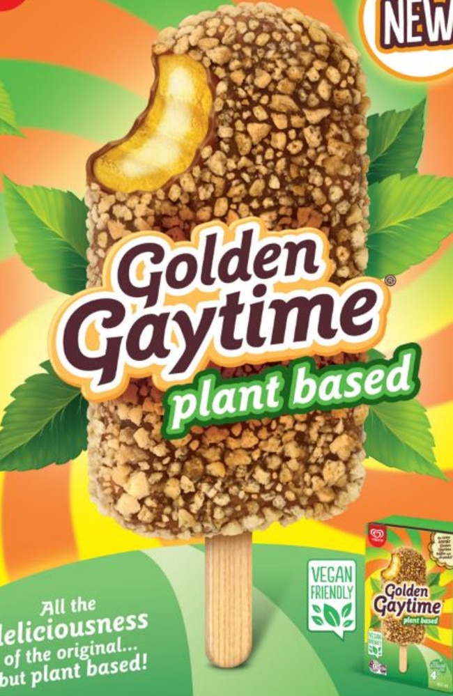 Golden Gaytime has a plant-based version. Picture: Supplied