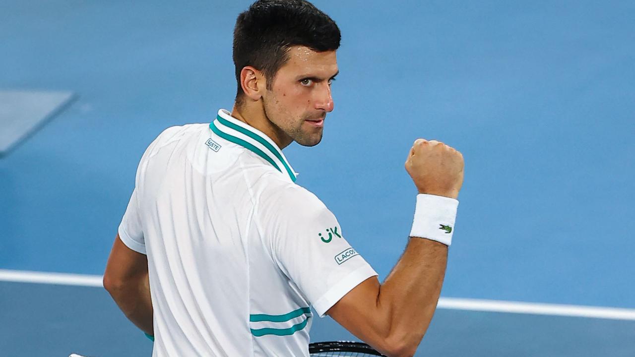 Novak Djokovic was deported hours before the Australian Open started. Picture: AFP Images