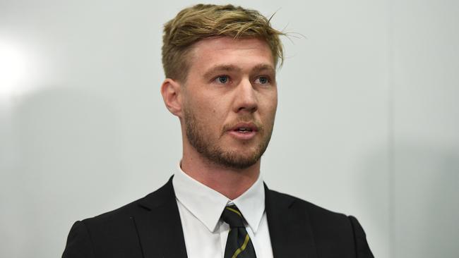 Nathan Broad Richmond player who shared premiership medal 