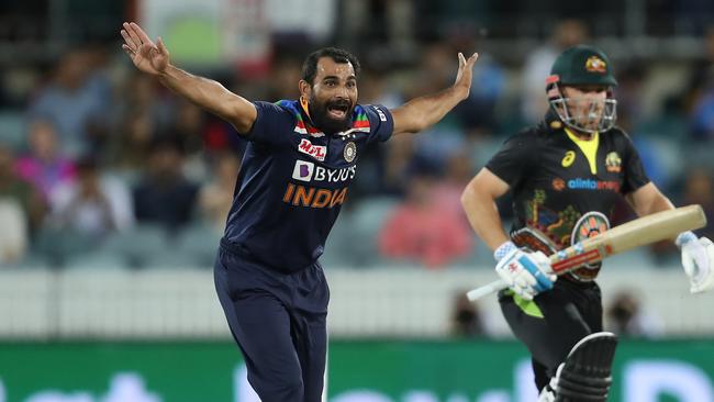 Mohammed Shami could hold the keys to an Indian triumph. Picture: Getty