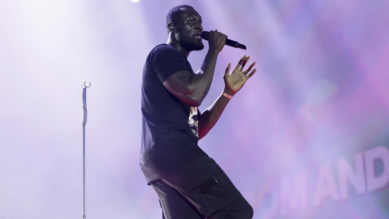 UK rap icon Stormzy has cancelled his Australian tour, including his performance at Australian music festival Spilt Milk. Picture: Jemal Countess/Getty Images