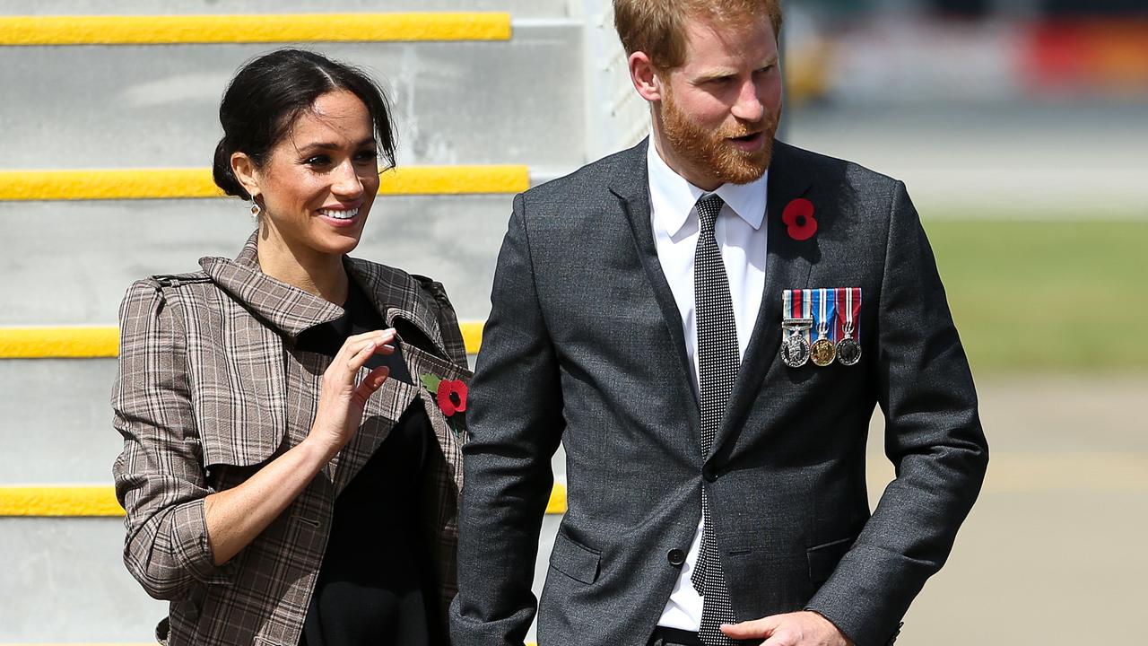 Harry and Meghan have sought to trademark Sussex Royal for a whole range of potential products. Picture: Hagen Hopkins/Getty Images