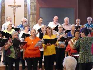 Choir leader receives support in unusual places