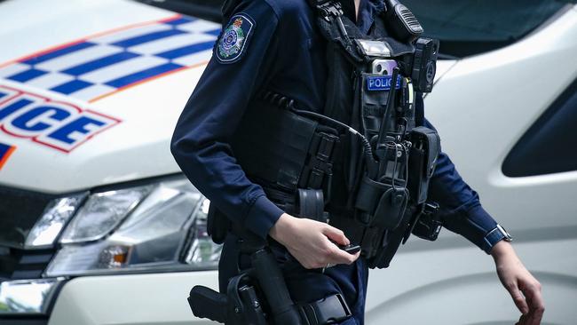 BRISBANE, AUSTRALIA - NewsWire Photos - JANUARY 17, 2025:  A generic photo of Queensland Police in Brisbanes CBD.Picture: NewsWire / Glenn Campbell