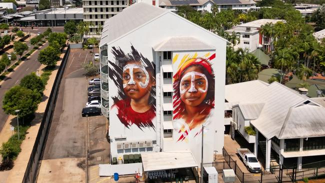 Adante Mural in Darwin. Picture: Supplied.