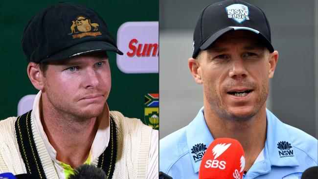 Steve Smith and David Warner.