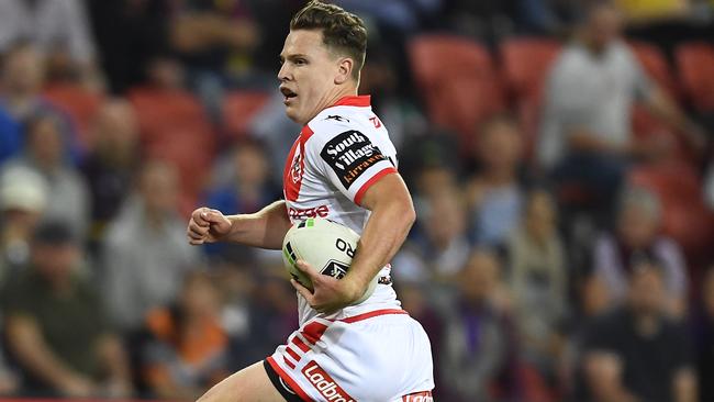 Field scored his first NRL try last weekend. Photo by Ian Hitchcock/Getty Images.