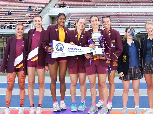 QGSSSA track and field championships at QSAC. Thursday September 14, 2023. Picture, John Gass