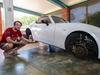 ‘LOL that’s wild’: Man’s car stripped of wheels in overnight raid