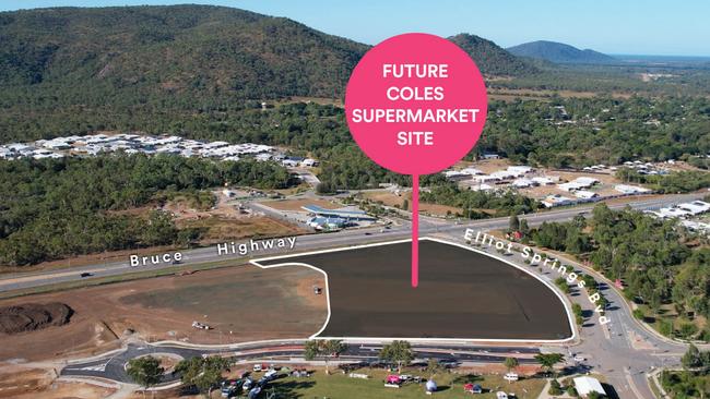 Coles has purchased land at Elliot Springs in Townsville.