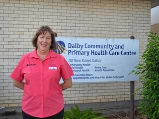 PINK POWER: Maree Wylie is one of 120 McGrath Breast Care Nurses in Australia. Picture: Meg Gannon