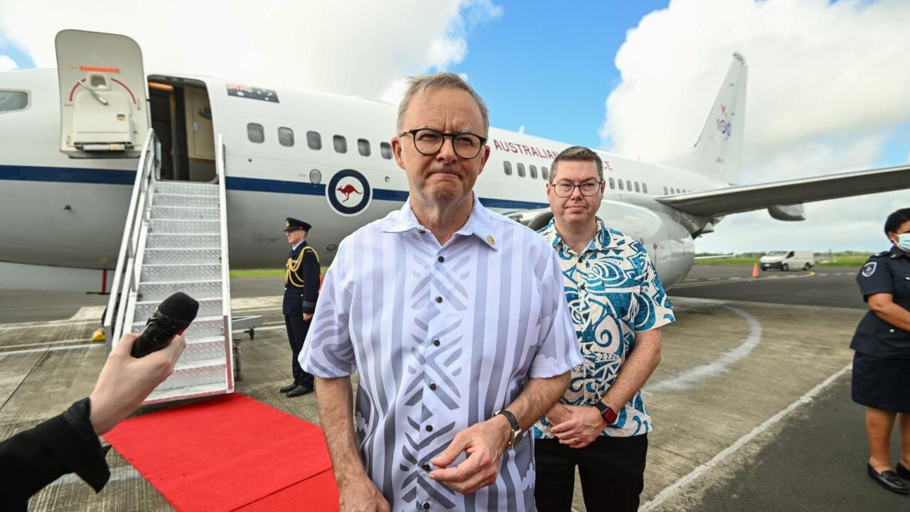 Anthony Albanese has rung up a $5 million bill for VIP flights since he was elected last year. Picture: Joe Armao – Pool/Getty Images