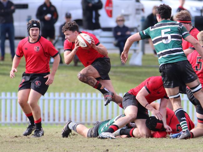 Action from the GPS Terrace v BBC clash.