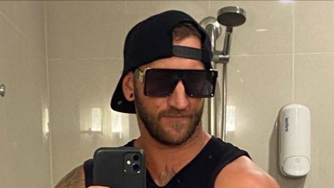 Brent William Logan was sentenced to an 18 months in prison in Maroochydore District Court on Friday after he pleaded guilty to five domestic violence charges including two counts of common assault and one of choking. Picture: Social media.