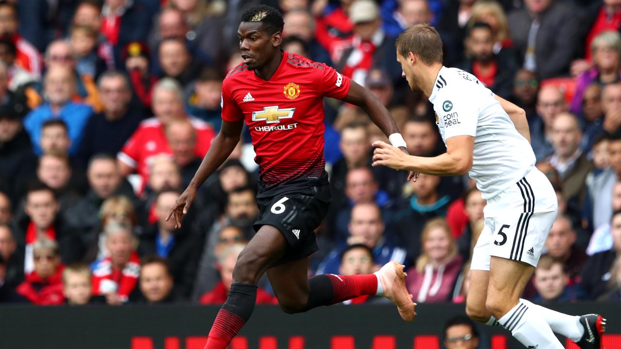 The World Cup winner Paul Pogba hasn't been in the best of form for United.