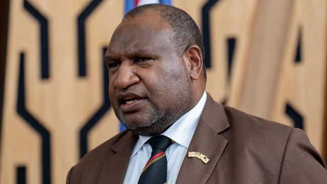 ‘I’m confident, I’m optimistic, I’m prayerful that we get them out,’ PNG’s Prime Minister, James Marape said. Picture: PMO via NCA NewsWire.