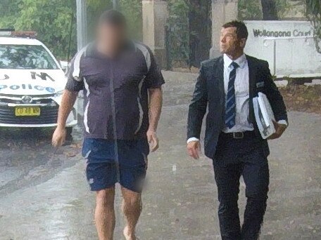 Cranny was arrested on Friday morning and taken to Wollongong Police Station. Picture: NSW Police Force.