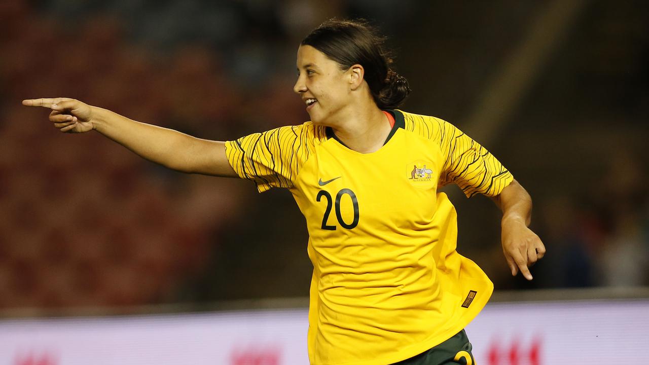 Sam Kerr has been named Matildas captain. (AAP Image/Darren Pateman)