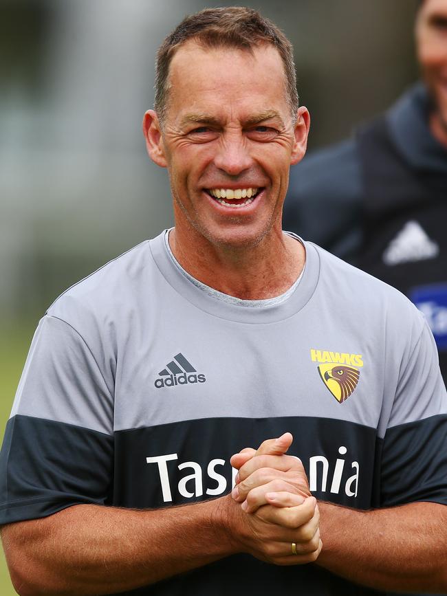 Improved facilities would further enhance Alastair Clarkson and the Hawks’ chance to lure rival talent. Pic: Getty Images