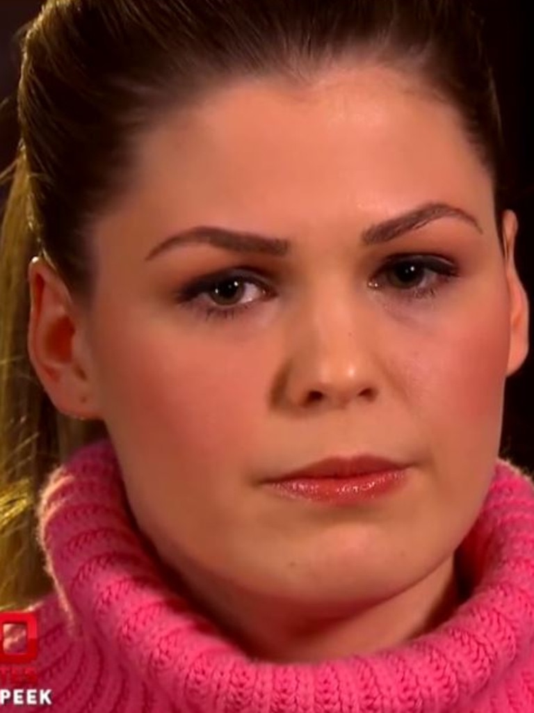 Belle Gibson appears on 60 Minutes to apologise for faking having brain cancer. Picture: Facebook / 60 Minutes