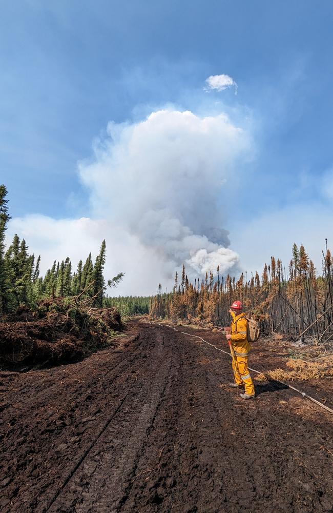 Gowrie Little Plain Rural Fire Brigade First Officer Martin Hogg said he volunteered to pay the debt owed to Canada after it sent firefighters to help in the 2019-20 fire season in Toowoomba.