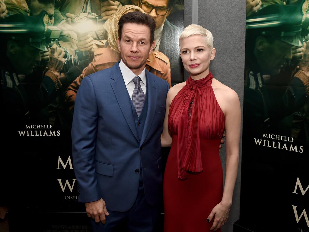 Mark Wahlberg and Michelle Williams. Picture: Kevin Winter / Getty Images 