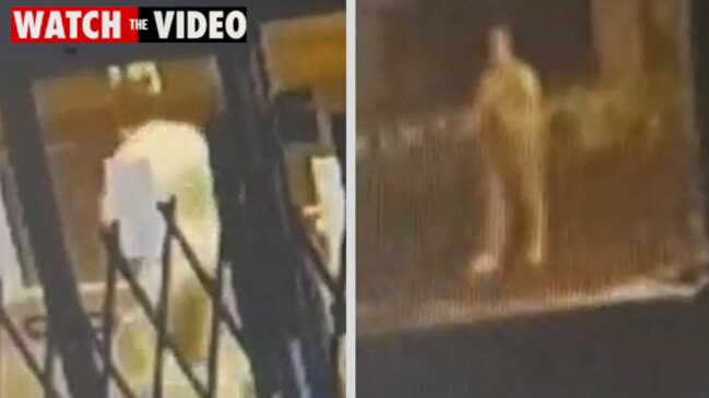 CCTV captures woman believed to be involved in the death of two men(Seven News)