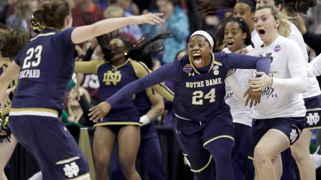 Arike Ogunbowale second buzzerbeater wins Notre Dame women’s NCAA ...