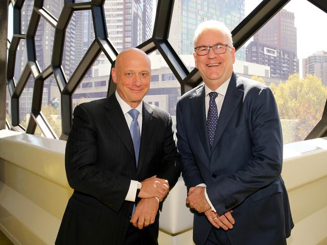 CEO Andy Vesey and Chairman Graeme Hunt, whose 2018 salary is $638,000.