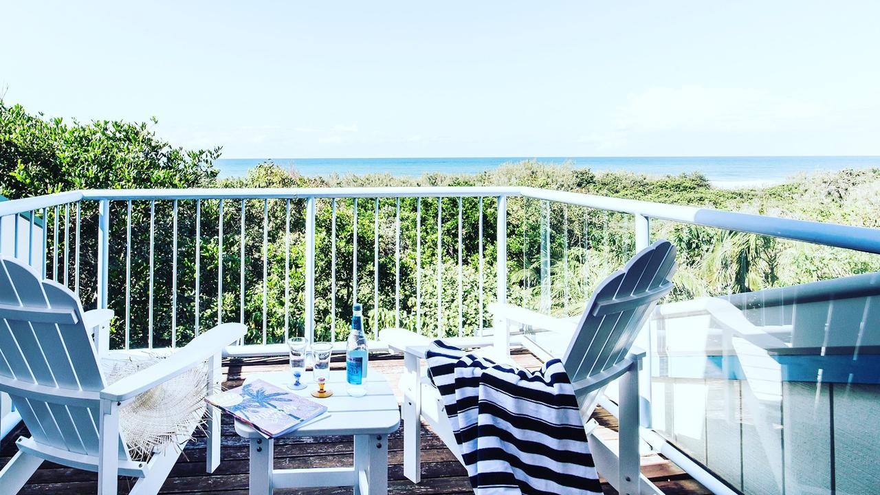 Greg Turner operates the Castaways Beach House Noosa as an Airbnb. Picture: Jenna Fahey