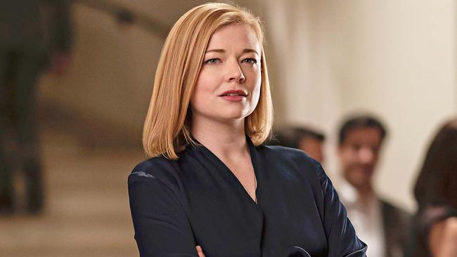 First-time Emmy nominee Sarah Snook, who stars as Shiv Roy in HBO’s Succession.