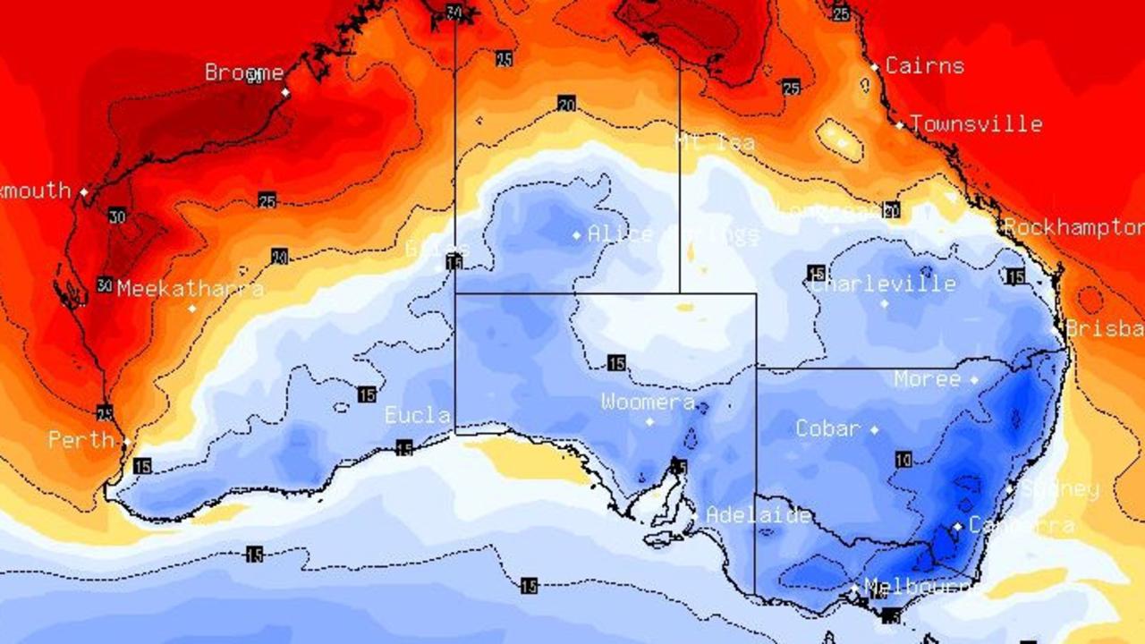 Melbourne, Sydney weather Major cold front forecast to bring rain