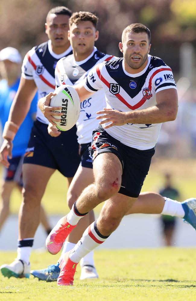 James Tedesco of the Roosters. Photo: Mark Evans/Getty Images