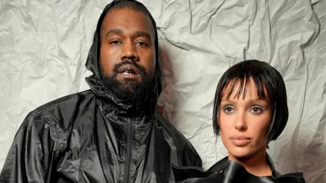 Kanye West and Bianca Censori . picture : Getty