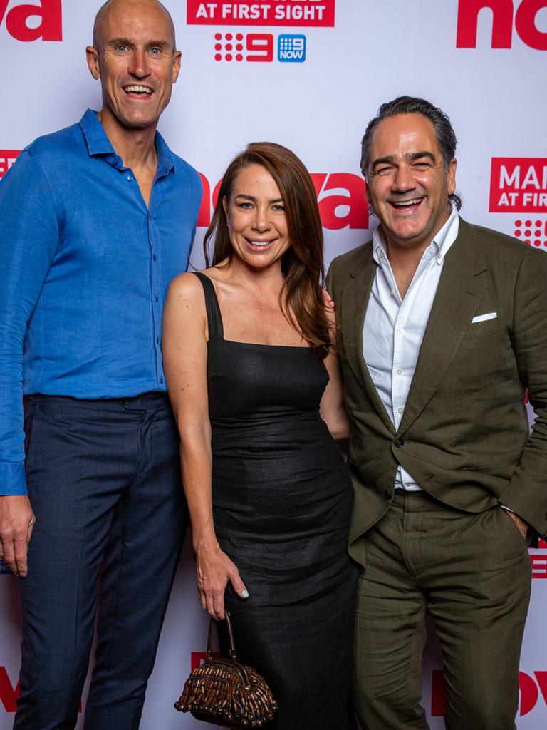 Kate Ritchie with her co-hosts, Fitzy and Wippa. Picture: NOVA Entertainment