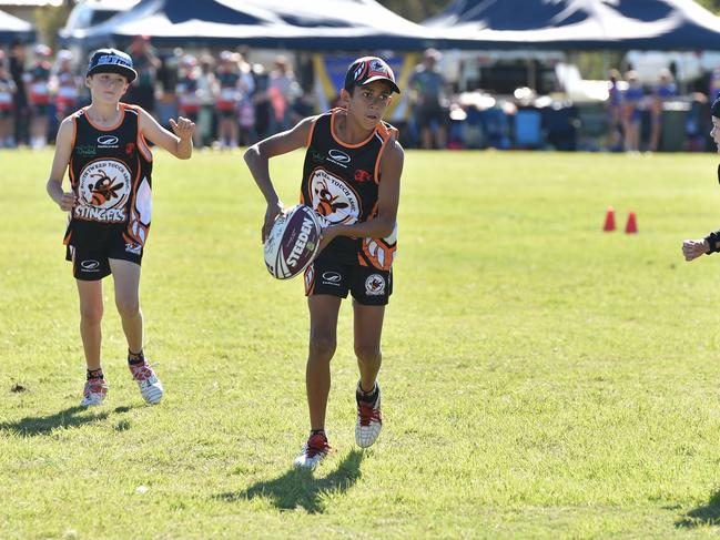 Kai during his touch football days with South Tweed in 2016. Picture: Alistair Brightman