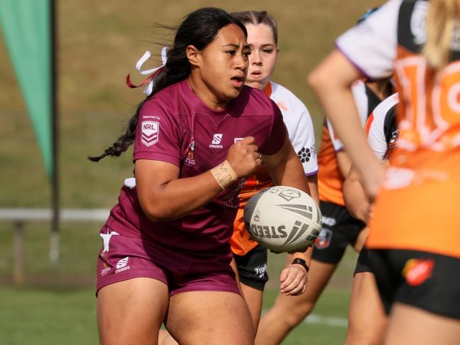 Queensland will be determined to defend its Under-16 girls crown in Port Macquarie. Picture: Darrell Nash / nashyspix.com