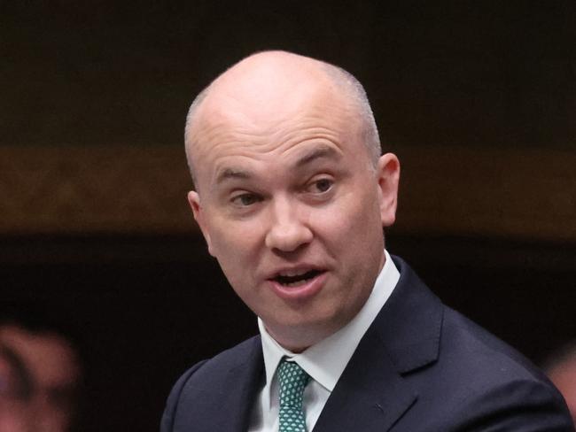 SYDNEY, AUSTRALIA. NewsWire Photos. JUNE 21, 2024.  Pictured is NSW Liberal MP and former Treasurer Matt Kean giving his Valedictory Speech at NSW Parliament today after resigning from politics. Picture: NewsWire/Tim Hunter.